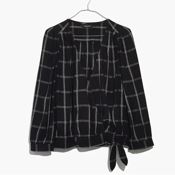 Madewell Wrap Top Size S - Picture 5 of 10